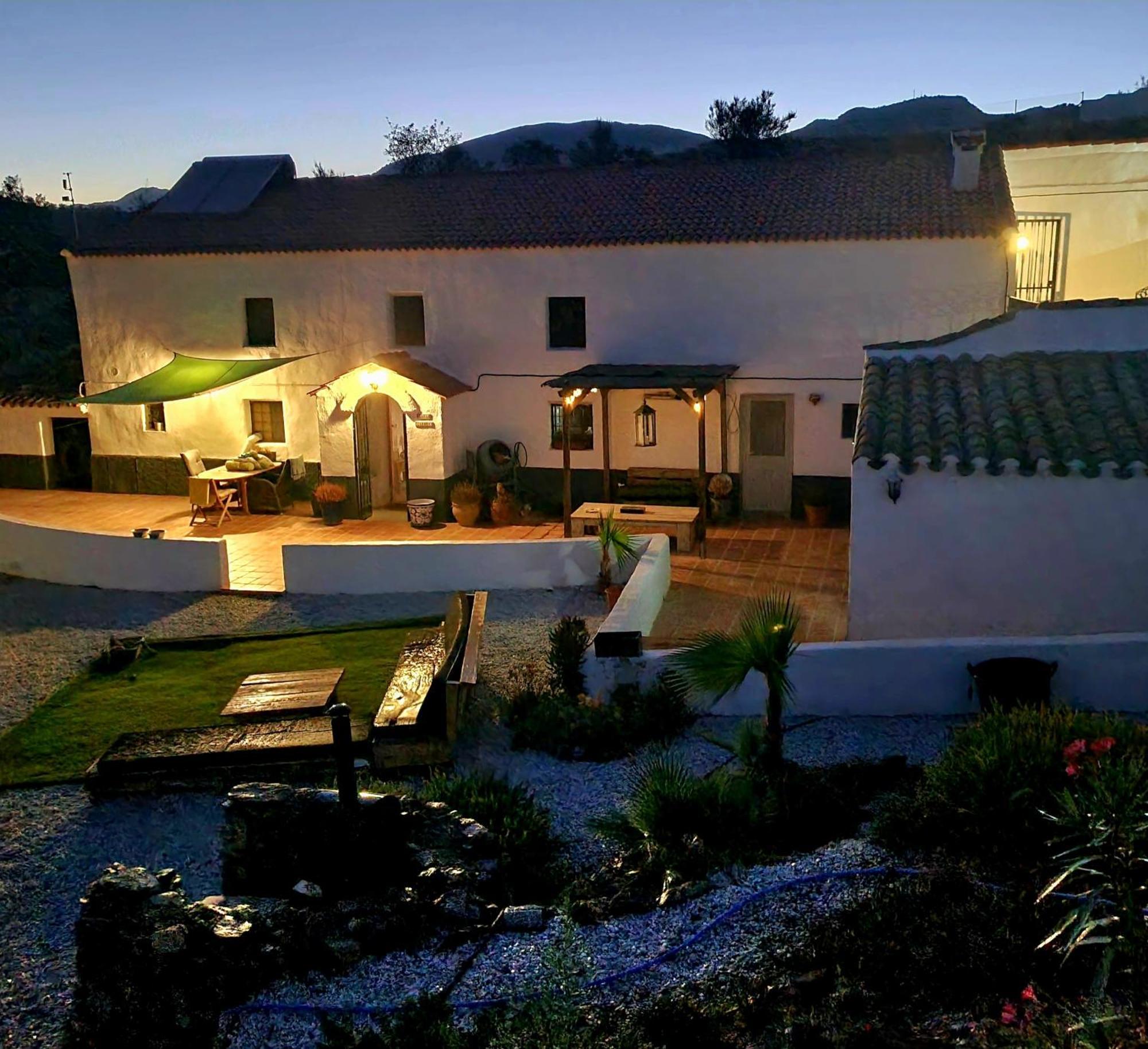 Cortijo Naturista Con Vistas-Clothing Optional Oria エクステリア 写真