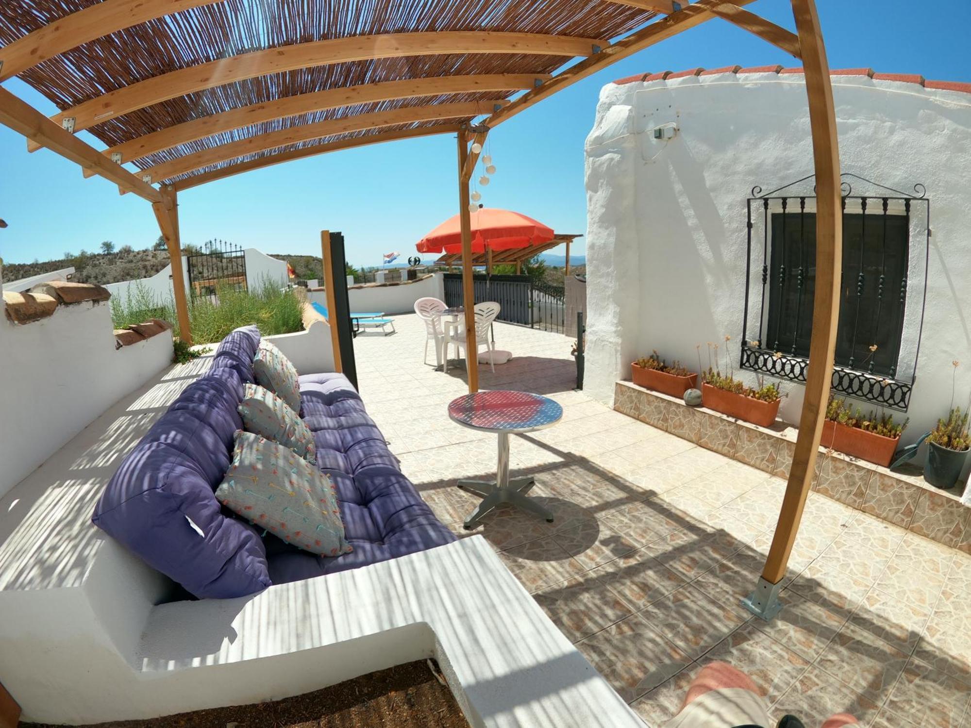 Cortijo Naturista Con Vistas-Clothing Optional Oria エクステリア 写真