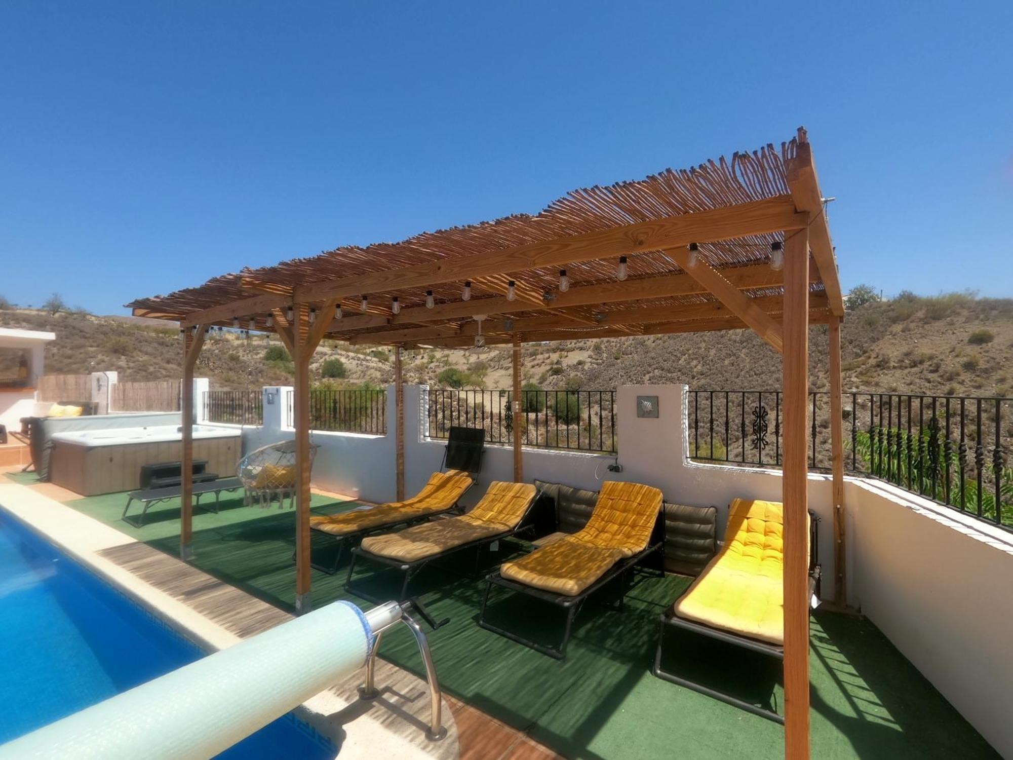 Cortijo Naturista Con Vistas-Clothing Optional Oria エクステリア 写真