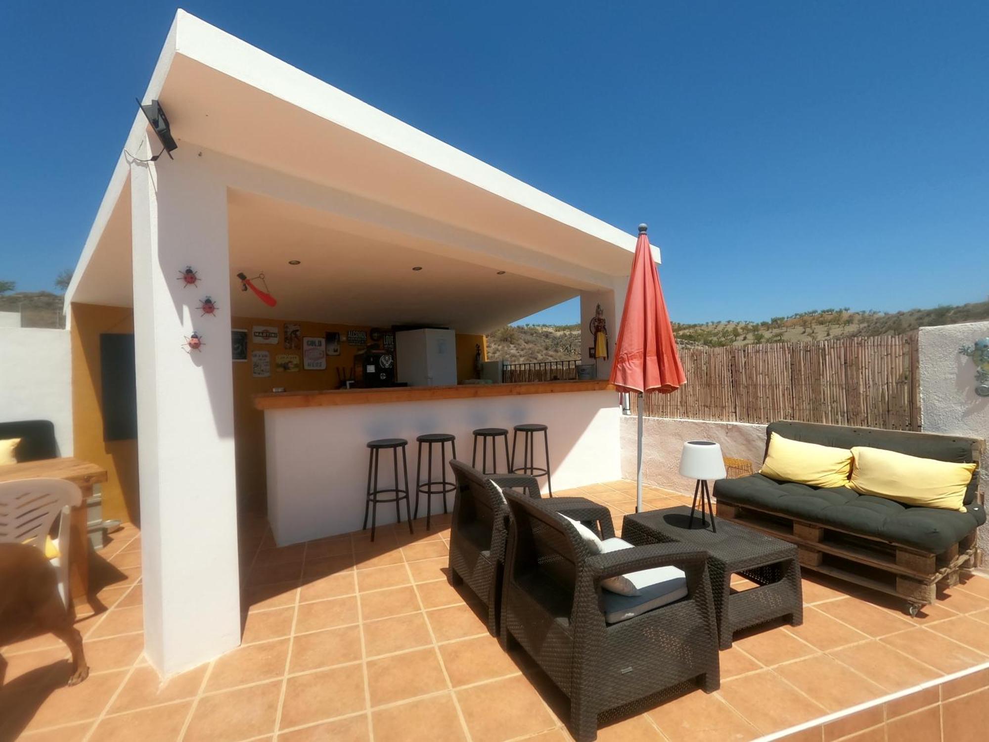 Cortijo Naturista Con Vistas-Clothing Optional Oria エクステリア 写真